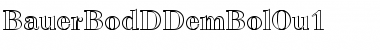 Download BauerBodDDemBolOu1 Font Download BauerBodDDemBolOu1 Font