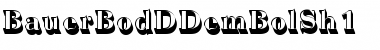 Download BauerBodDDemBolSh1 Font Download BauerBodDDemBolSh1 Font