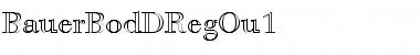 Download BauerBodDRegOu1 Font Download BauerBodDRegOu1 Font