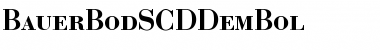 Download BauerBodSCDDemBol Font Download BauerBodSCDDemBol Font