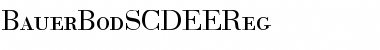 Download BauerBodSCDEEReg Font Download BauerBodSCDEEReg Font