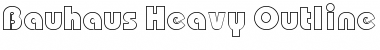 Download Bauhaus Heavy Outline Font Download Bauhaus Heavy Outline Font