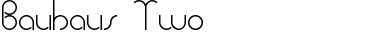 Download Bauhaus Two Font Download Bauhaus Two Font