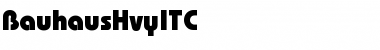 Download BauhausHvyITC Font Download BauhausHvyITC Font