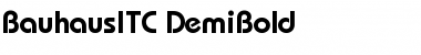 Download BauhausITC Font Download BauhausITC Font