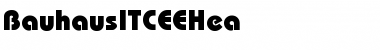 Download BauhausITCEEHea Font Download BauhausITCEEHea Font