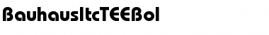 Download BauhausItcTEEBol Font Download BauhausItcTEEBol Font
