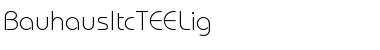 Download BauhausItcTEELig Font Download BauhausItcTEELig Font