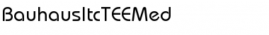 Download BauhausItcTEEMed Font Download BauhausItcTEEMed Font