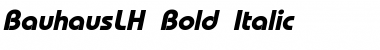 Download BauhausLH Font Download BauhausLH Font