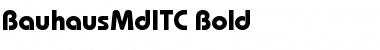 Download BauhausMdITC Font Download BauhausMdITC Font