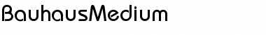 Download BauhausMedium Font Download BauhausMedium Font