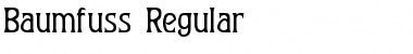 Download Baumfuss Font Download Baumfuss Font