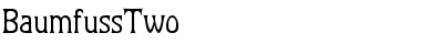 Download BaumfussTwo Font Download BaumfussTwo Font