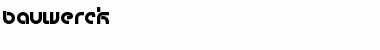 Download bauwerck Font Download bauwerck Font