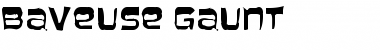 Download Baveuse Gaunt Font Download Baveuse Gaunt Font