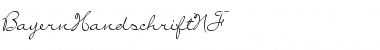 Download BayernHandschriftNF Font Download BayernHandschriftNF Font