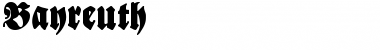 Download Bayreuth Font Download Bayreuth Font