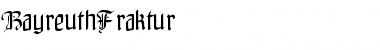 Download BayreuthFraktur Font Download BayreuthFraktur Font