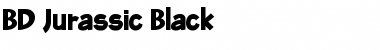 Download BD Jurassic Black Font Download BD Jurassic Black Font