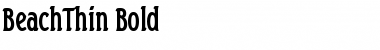 Download BeachThin Font Download BeachThin Font