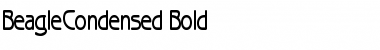 Download BeagleCondensed Font Download BeagleCondensed Font
