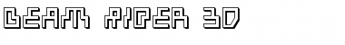 Download Beam Rider 3D Font Download Beam Rider 3D Font