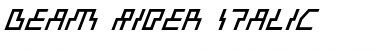 Download Beam Rider Italic Font Download Beam Rider Italic Font