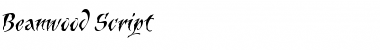 Download Beanwood Script Font Download Beanwood Script Font