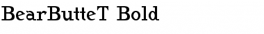 Download BearButteT Font Download BearButteT Font
