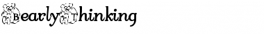Download BearlyThinking Font Download BearlyThinking Font