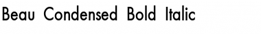 Download Beau-Condensed Font Download Beau-Condensed Font