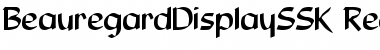 Download BeauregardDisplaySSK Font Download BeauregardDisplaySSK Font