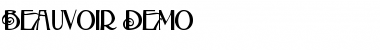 Download Beauvoir Demo Font Download Beauvoir Demo Font