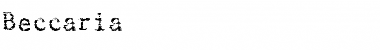Download Beccaria Font Download Beccaria Font