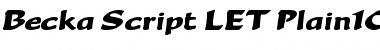Download Becka Script LET Font Download Becka Script LET Font