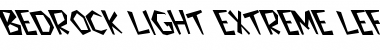 Download Bedrock-Light Extreme Lefty Font Download Bedrock-Light Extreme Lefty Font