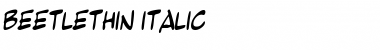 Download BeetleThin Font Download BeetleThin Font