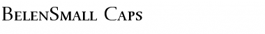 Download BelenSmall Caps Font Download BelenSmall Caps Font