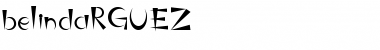 Download belindaRGUEZ Font Download belindaRGUEZ Font