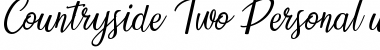 Download Countryside two Font Download Countryside two Font