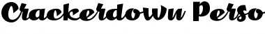 Download Crackerdown Personal Use Font Download Crackerdown Personal Use Font