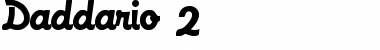 Download D'addario 2 Font Download D'addario 2 Font