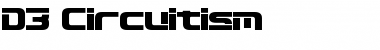Download D3 Circuitism Font Download D3 Circuitism Font