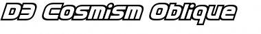 Download D3 Cosmism Oblique Font Download D3 Cosmism Oblique Font