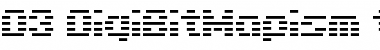 Download D3 DigiBitMapism type A Font Download D3 DigiBitMapism type A Font