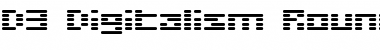 Download D3 Digitalism Round Font Download D3 Digitalism Round Font