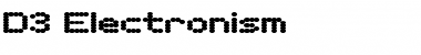 Download D3 Electronism Font Download D3 Electronism Font
