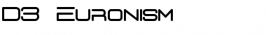 Download D3 Euronism Font Download D3 Euronism Font