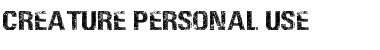 Download CREATURE Font Download CREATURE Font